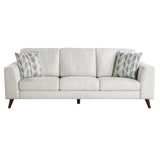 Broadway Silver Cloud Sofa by Homelegance at Eve Furniture