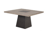 Broager Rustic Oak/Dark Walnut 5-Piece Dining Room Set by Furniture of America at Eve Furniture