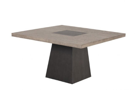 Broager Rustic Oak/Dark Walnut 5-Piece Dining Room Set by Furniture of America at Eve Furniture