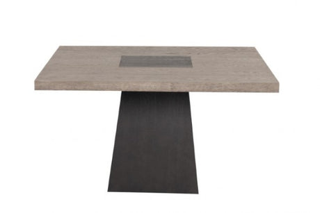 Broager Rustic Oak/Dark Walnut 5-Piece Dining Room Set by Furniture of America at Eve Furniture