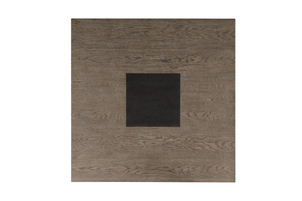 Broager Rustic Oak/Dark Walnut Square Table by Furniture of America at Eve Furniture
