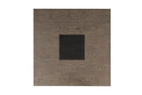 Broager Rustic Oak/Dark Walnut Square Table by Furniture of America at Eve Furniture