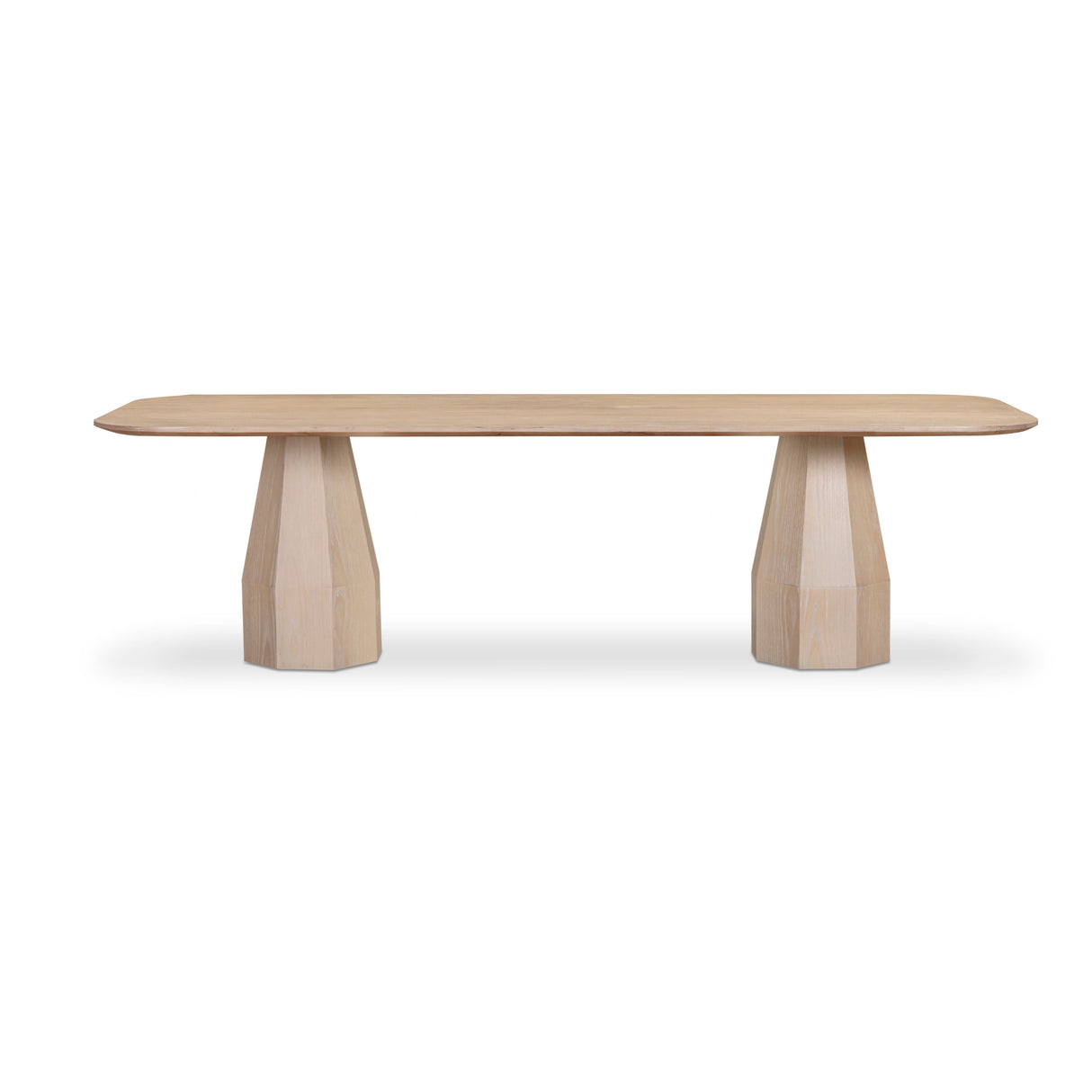 Brocha 106" Ash Wood Rectangular Dining Table by TOV Furniture at Eve Furniture