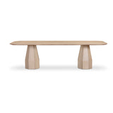 Brocha 106" Ash Wood Rectangular Dining Table by TOV Furniture at Eve Furniture