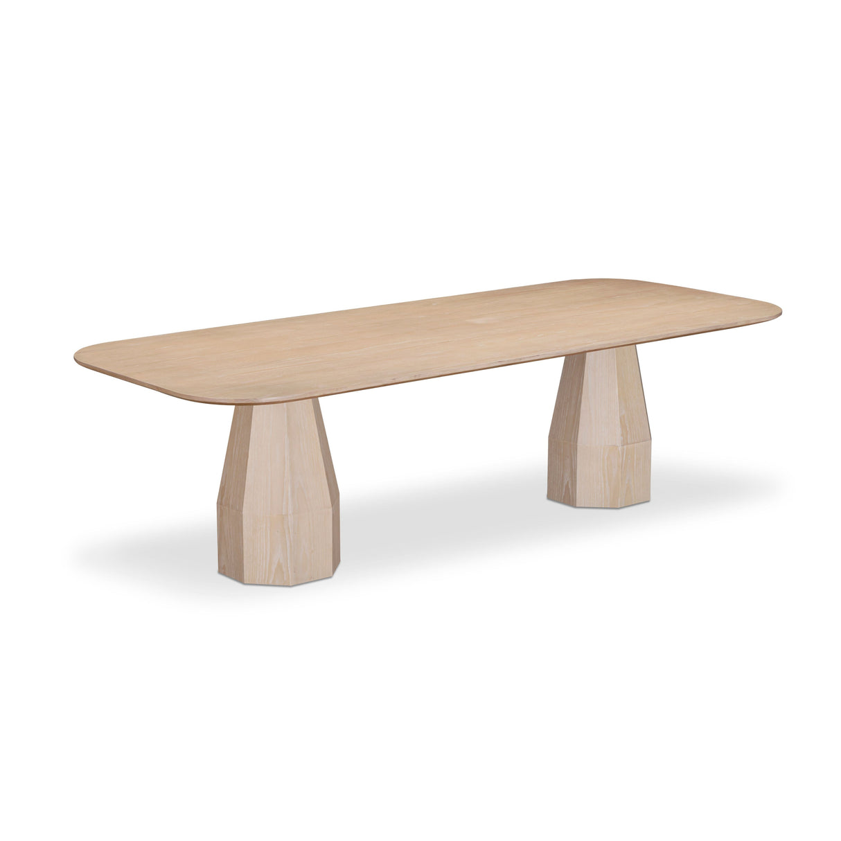 Brocha 106" Ash Wood Rectangular Dining Table by TOV Furniture at Eve Furniture