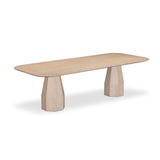 Brocha 106" Ash Wood Rectangular Dining Table by TOV Furniture at Eve Furniture