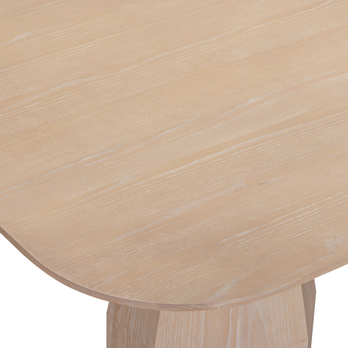 Brocha 106" Ash Wood Rectangular Dining Table by TOV Furniture at Eve Furniture