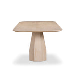 Brocha 106" Ash Wood Rectangular Dining Table by TOV Furniture at Eve Furniture