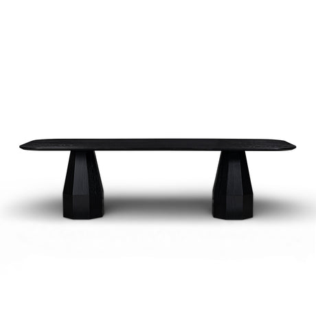 Brocha 106" Ash Wood Rectangular Dining Table by TOV Furniture at Eve Furniture