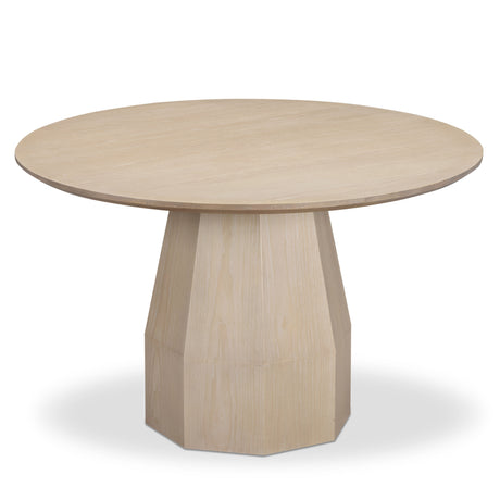 Brocha 48'' Ash Wood Round Dining Table by TOV Furniture at Eve Furniture