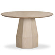 Brocha 48'' Ash Wood Round Dining Table by TOV Furniture at Eve Furniture