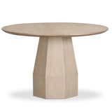 Brocha 48'' Ash Wood Round Dining Table by TOV Furniture at Eve Furniture