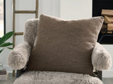 Brockbert Brown Pillow (Set of 4) by Ashley at Eve Furniture