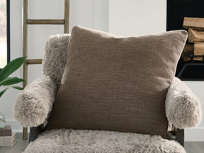 Brockbert Brown Pillow (Set of 4) by Ashley at Eve Furniture