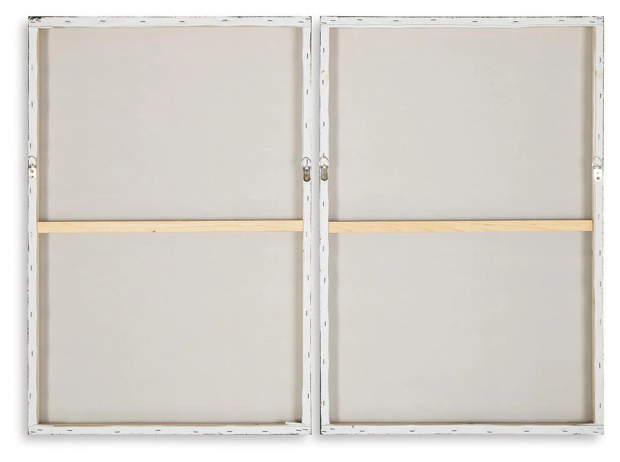 Brockdunn Tan/Brown Wall Art by Ashley at Eve Furniture