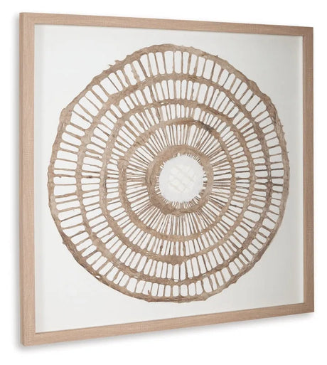 Brockham Brown Wall Decor by Ashley at Eve Furniture