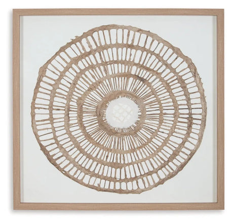 Brockham Brown Wall Decor by Ashley at Eve Furniture