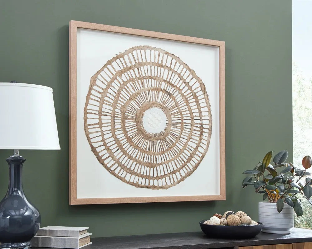 Brockham Brown Wall Decor by Ashley at Eve Furniture