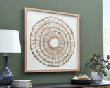Brockham Brown Wall Decor by Ashley at Eve Furniture