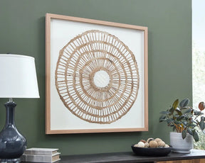 Brockham Brown Wall Decor by Ashley at Eve Furniture