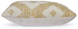 Brockner Next-Gen Nuvella Brown/Yellow Pillow by Ashley at Eve Furniture