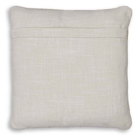 Brockner Next-Gen Nuvella Brown/Yellow Pillow by Ashley at Eve Furniture