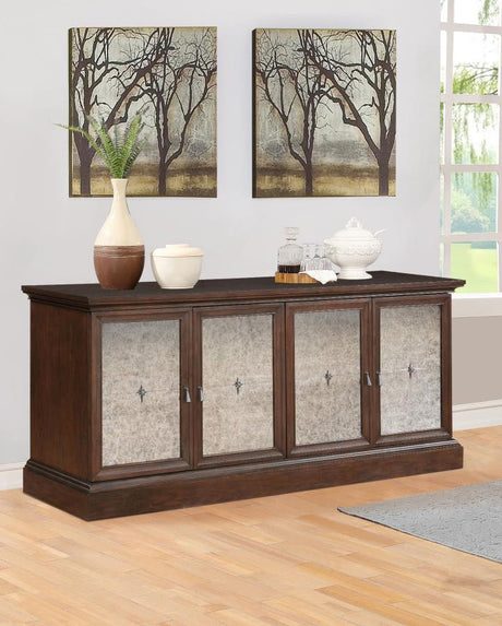Brockway Cove 4-Door Server Antique Java by Coaster at Eve Furniture