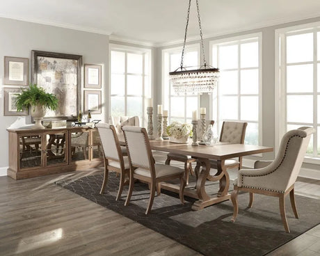 Brockway Cove 4-Door Server Barley Brown by Coaster at Eve Furniture