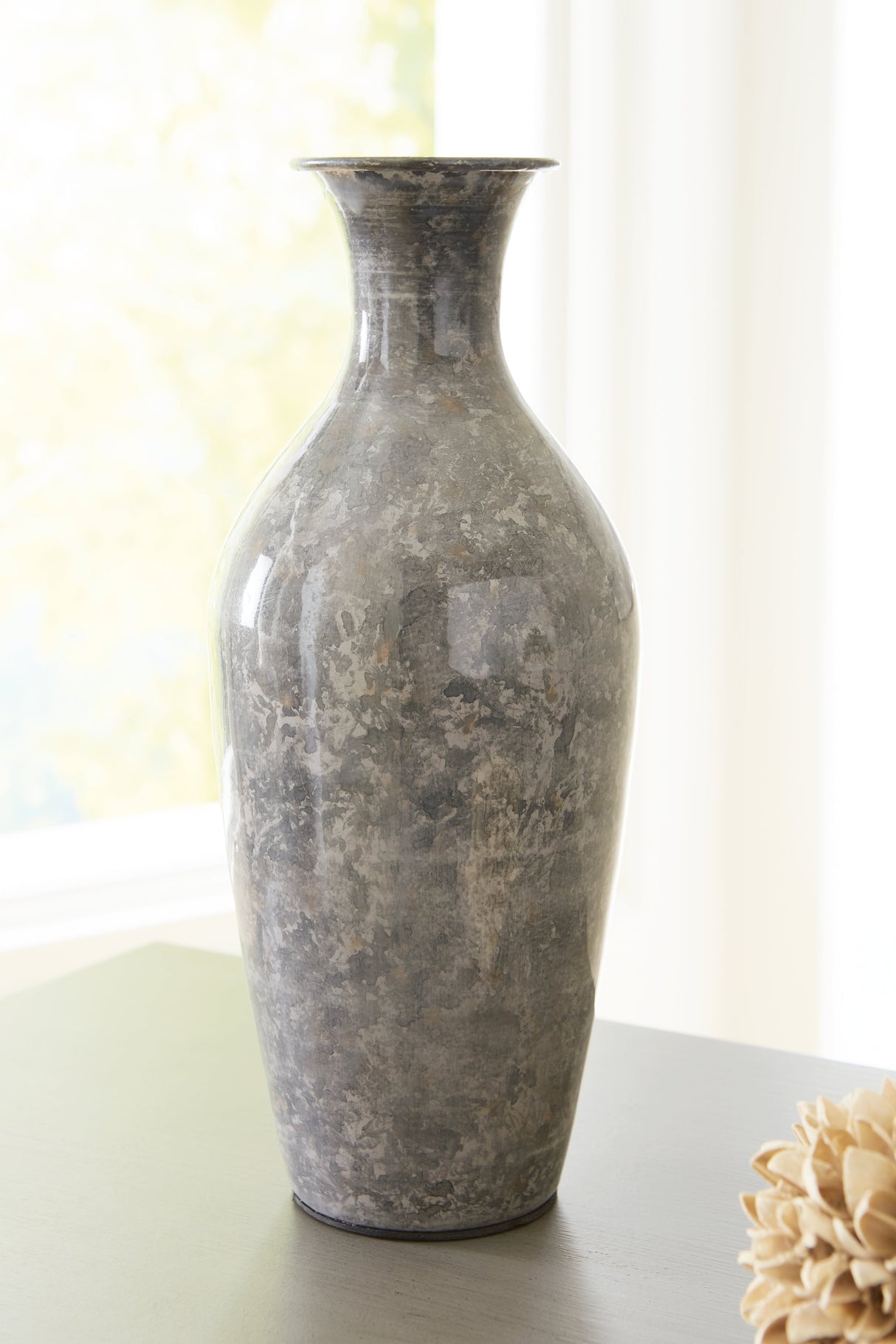 Brockwich Antique Gray Vase