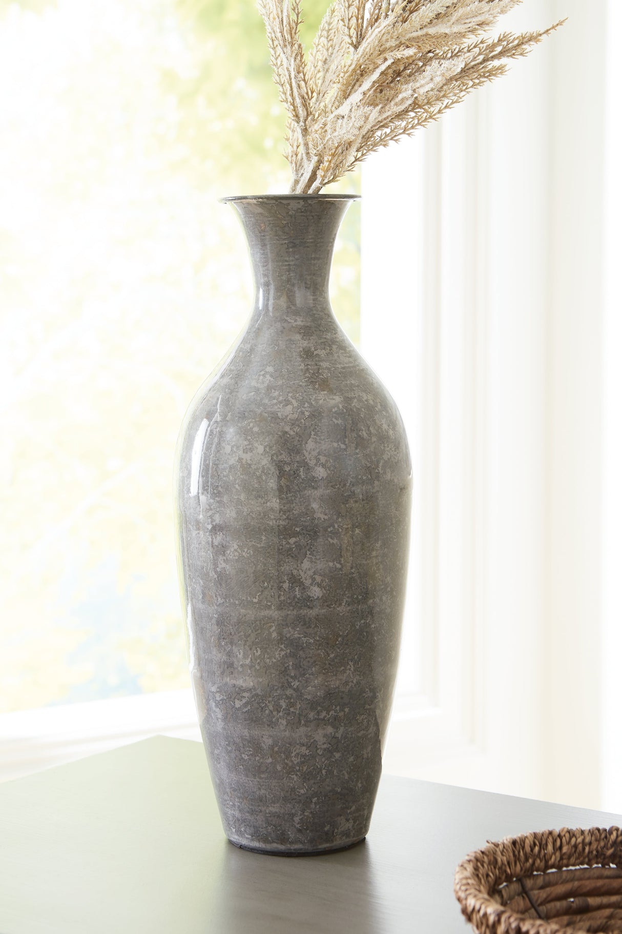 Brockwich Antique Gray Vase