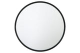 Brocky Black Accent Mirror by Ashley at Eve Furniture