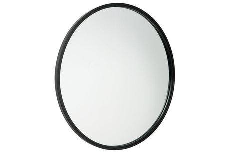 Brocky Black Accent Mirror by Ashley at Eve Furniture