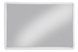 Brocky White Accent Mirror by Ashley at Eve Furniture