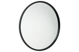 Brocky Black Accent Mirror by Ashley at Eve Furniture