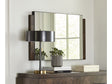 Broderick Chesser Mirror in Wild Oats Brown by Modus Furniture at Eve Furniture