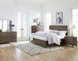 Broderick Dresser Mirror in Wild Oats Brown by Modus Furniture at Eve Furniture