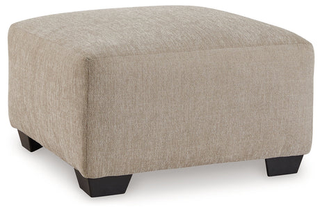 Brogan Bay Cork Oversized Accent Ottoman