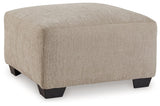 Brogan Bay Cork Oversized Accent Ottoman by Ashley at Eve Furniture
