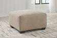 Brogan Bay Cork Oversized Accent Ottoman by Ashley at Eve Furniture
