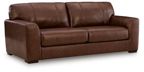 Brogliano Canyon Leather Sofa by Ashley at Eve Furniture