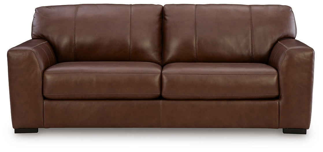 Brogliano Canyon Leather Sofa by Ashley at Eve Furniture