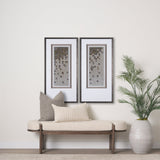 Broken Puzzle I by Mercana Studio a Hand Embellished Textured Framed Art Print Matted under Glass by Mercana at Eve Furniture