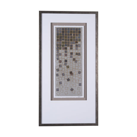 Broken Puzzle I by Mercana Studio a Hand Embellished Textured Framed Art Print Matted under Glass by Mercana at Eve Furniture