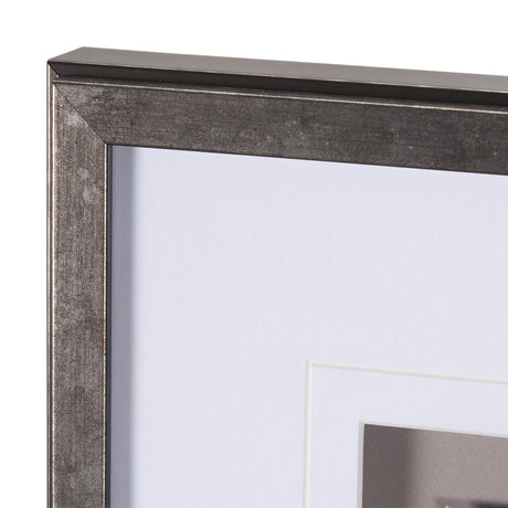 Broken Puzzle II by Mercana Studio a Hand Embellished Textured Framed Art Print Matted under Glass by Mercana at Eve Furniture