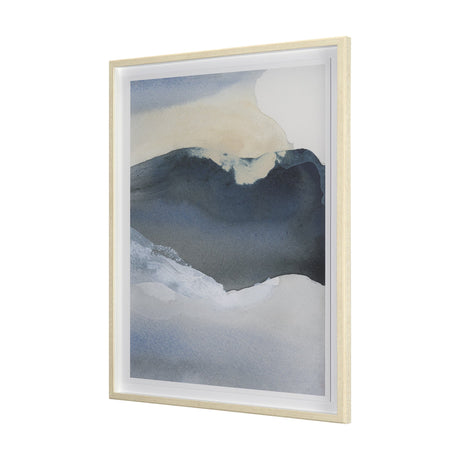 Broken Silence II Abstract by Mercana Studio a Hand Embellished Framed Print under Glass by Mercana at Eve Furniture