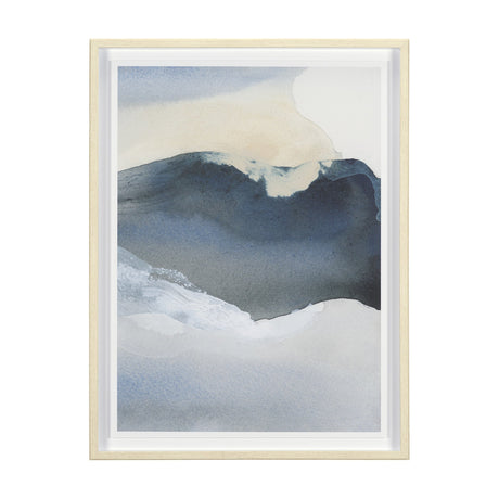Broken Silence II Abstract by Mercana Studio a Hand Embellished Framed Print under Glass by Mercana at Eve Furniture