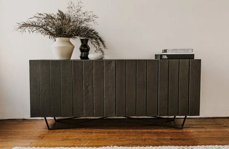 Brolio Sideboard Charcoal by Moe's Home at Eve Furniture