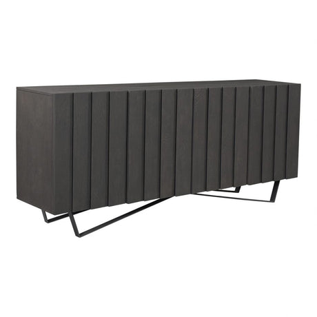 Brolio Sideboard Charcoal by Moe's Home at Eve Furniture