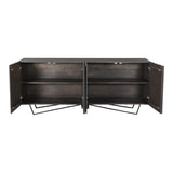 Brolio Sideboard Charcoal by Moe's Home at Eve Furniture