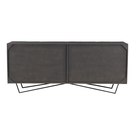 Brolio Sideboard Charcoal by Moe's Home at Eve Furniture